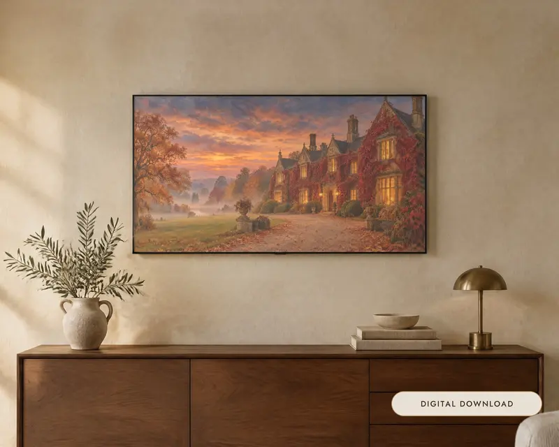Autumn Manor, shown in a room