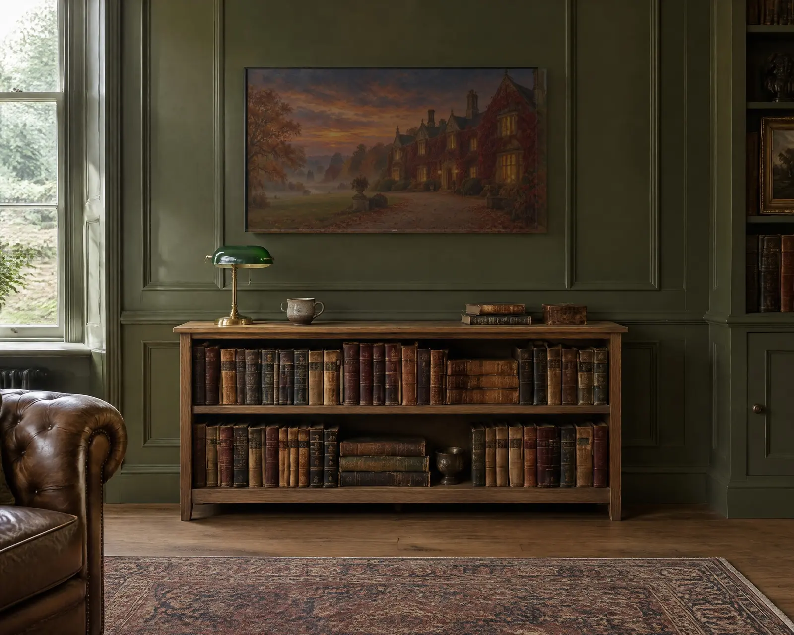 Autumn Manor, shown in a second room