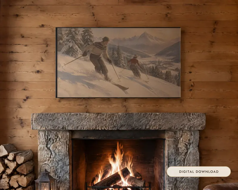 First Tracks, shown in a room