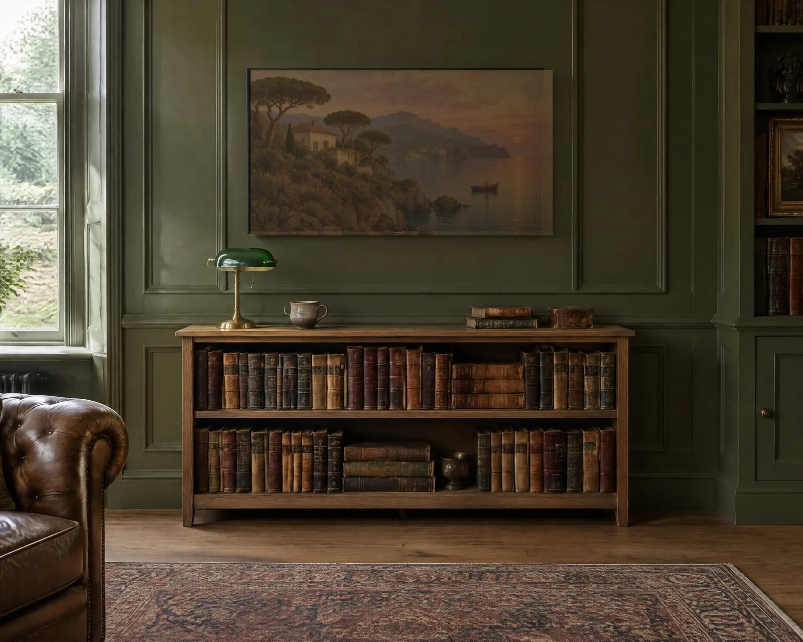 Mediterranean Coast, shown in a second room