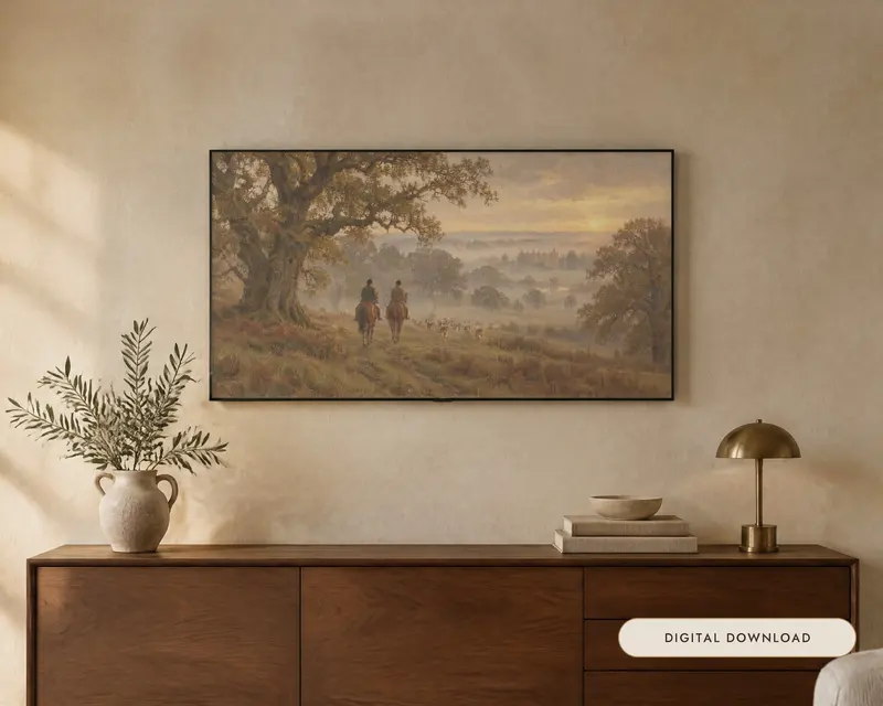 Morning Ride, shown in a room
