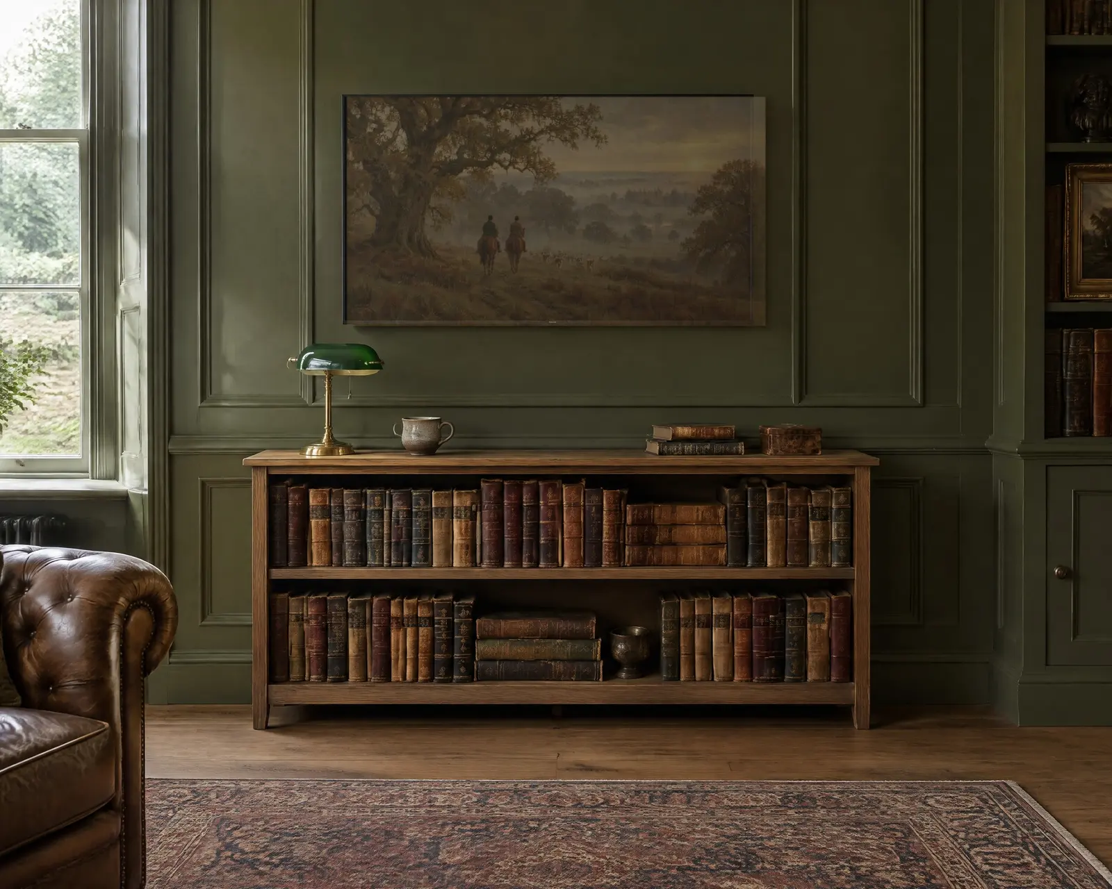 Morning Ride, shown in a second room