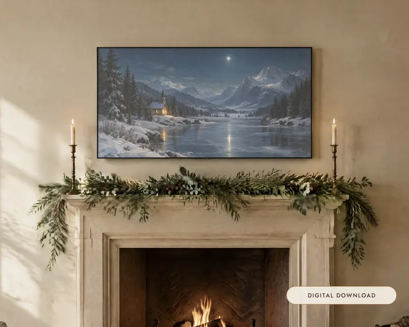 Silent Night, shown in a room