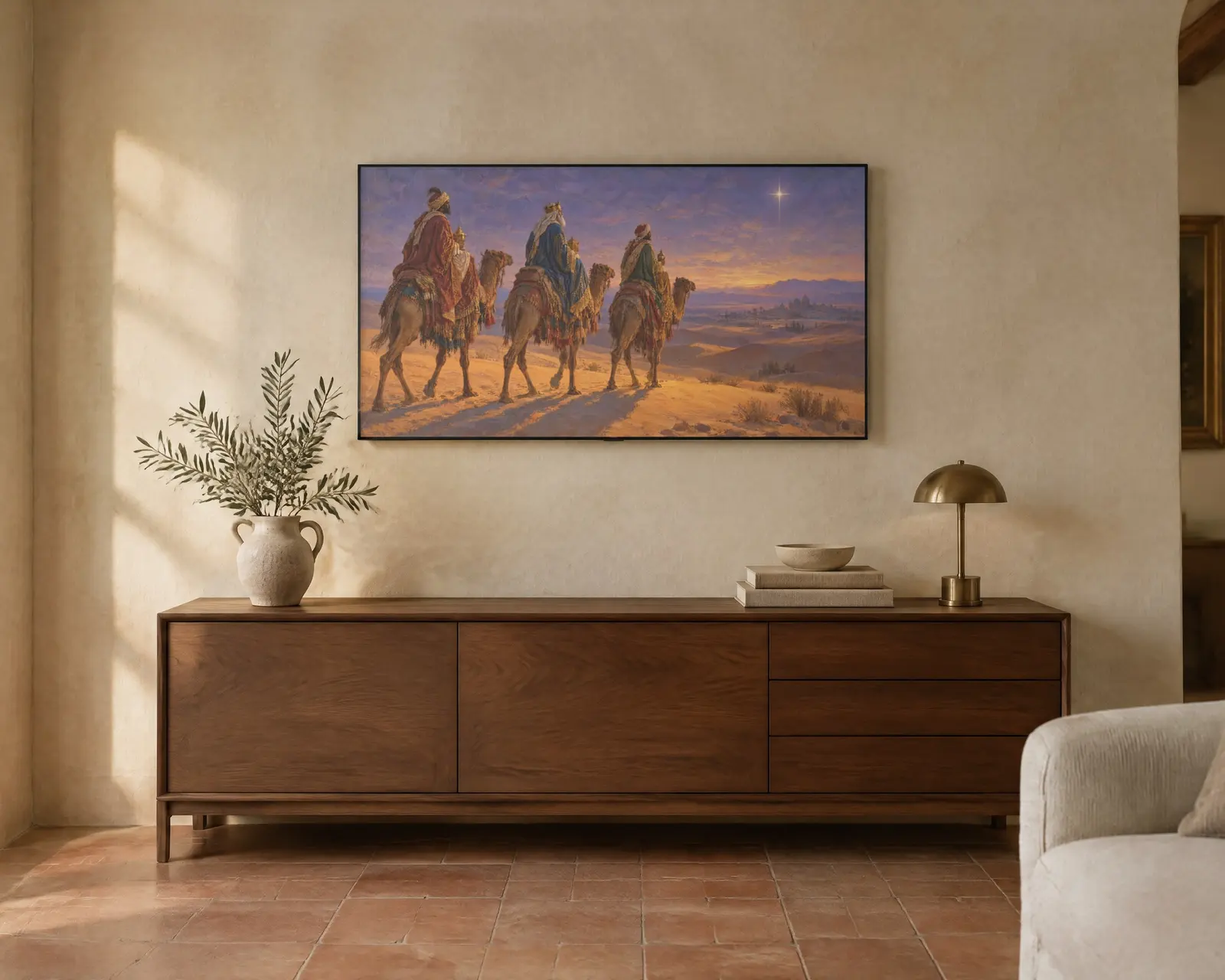The Three Kings, shown in a second room