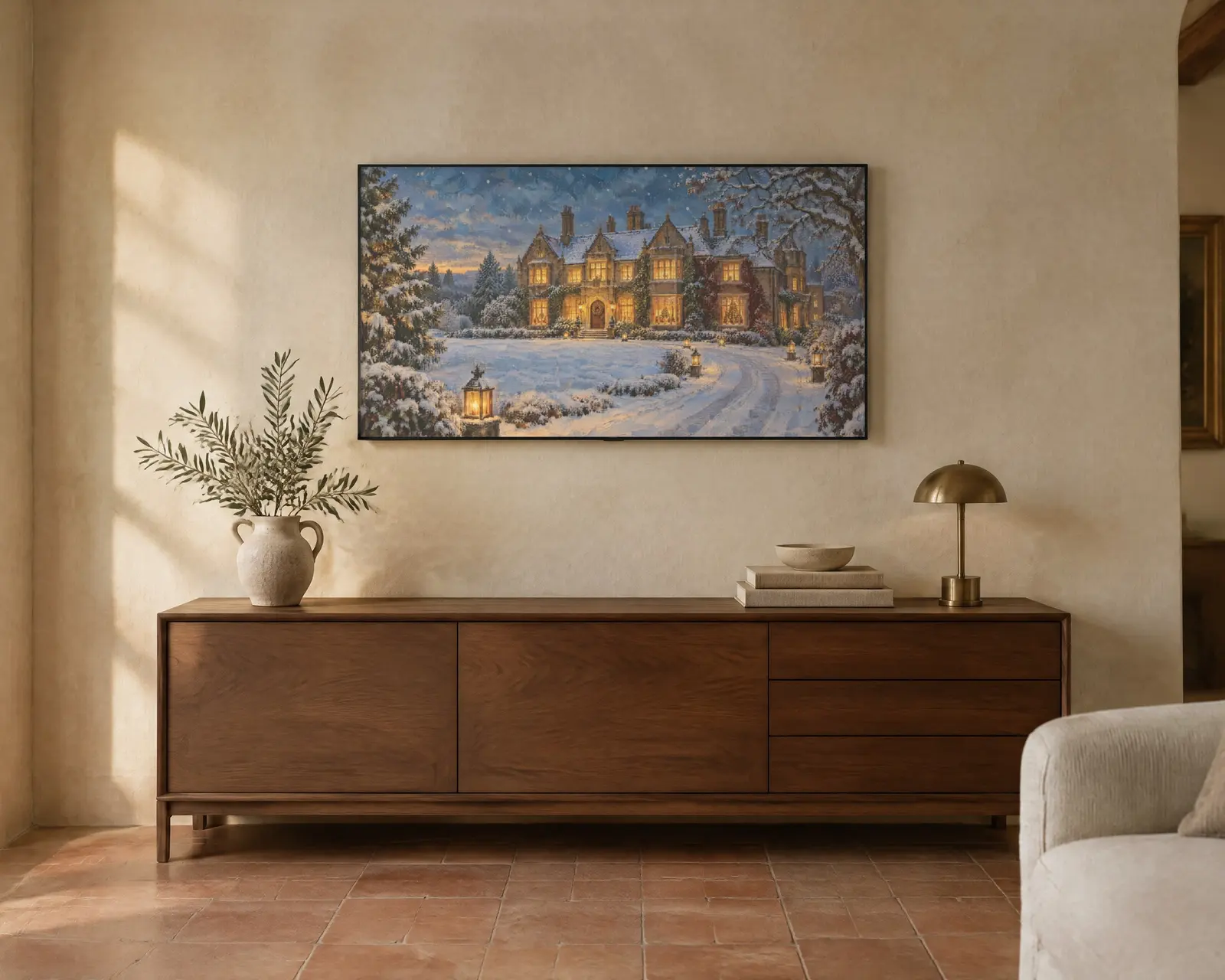 Winter Manor, shown in a second room