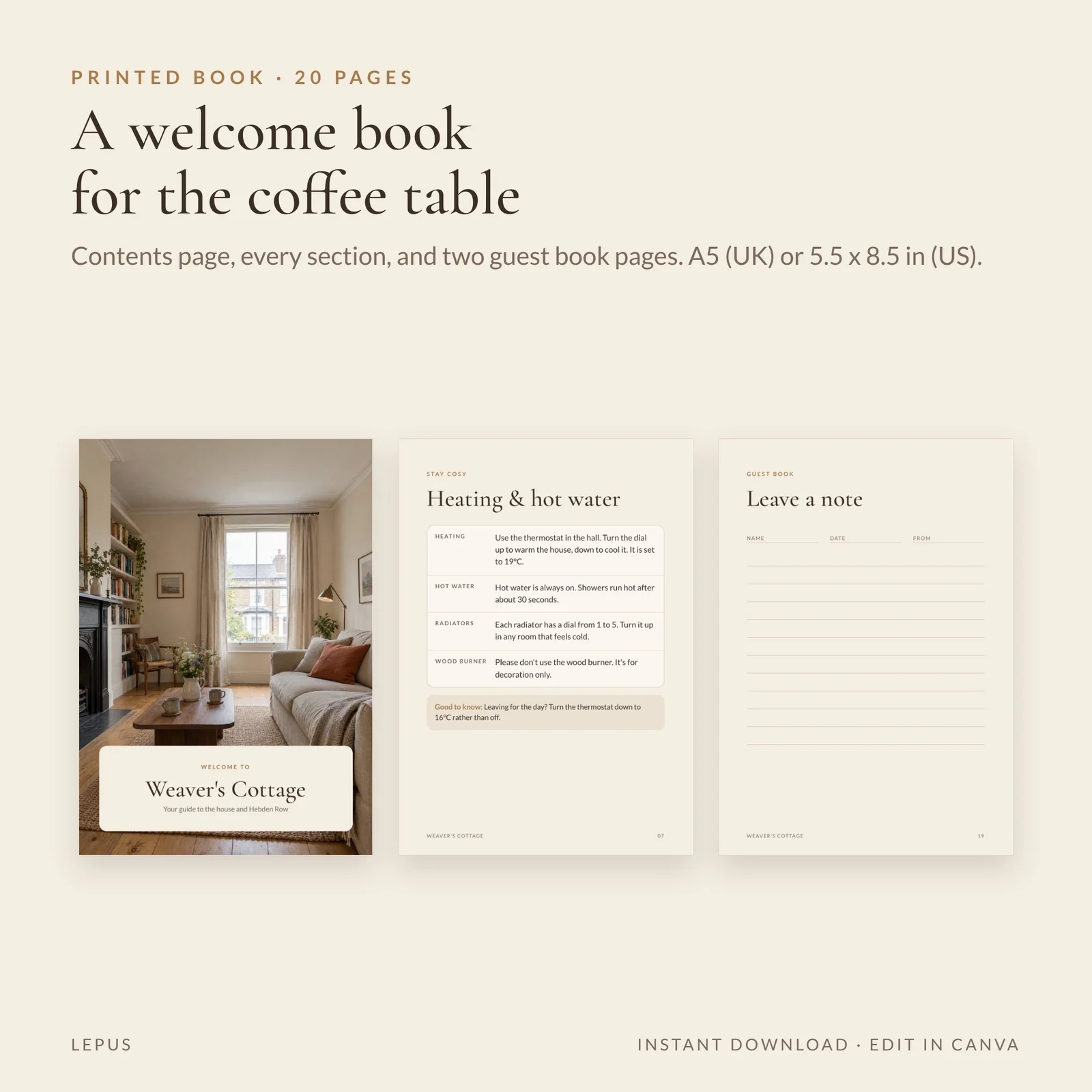 Guest Guide Kit, preview 4 of 8