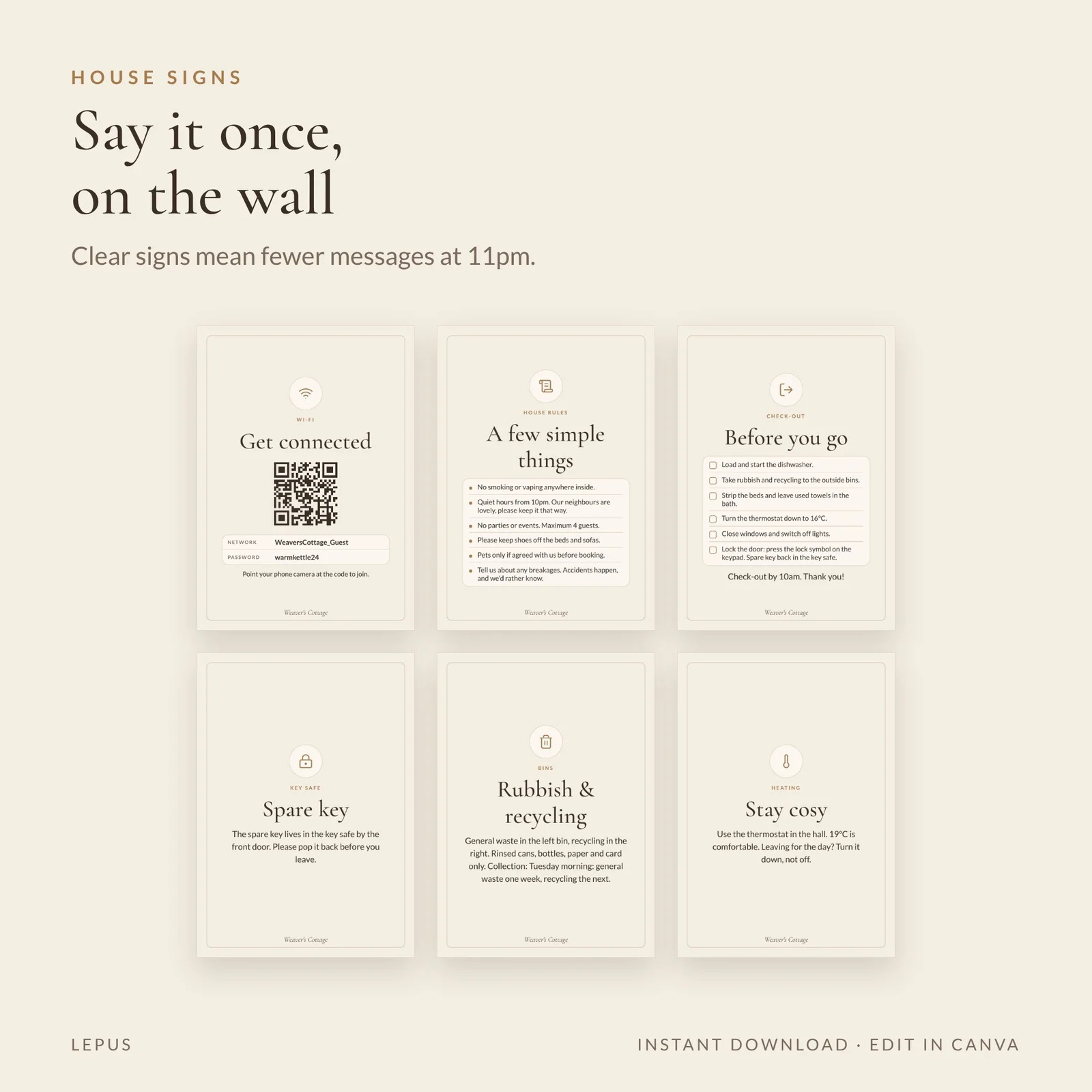 Guest Guide Kit, preview 5 of 8
