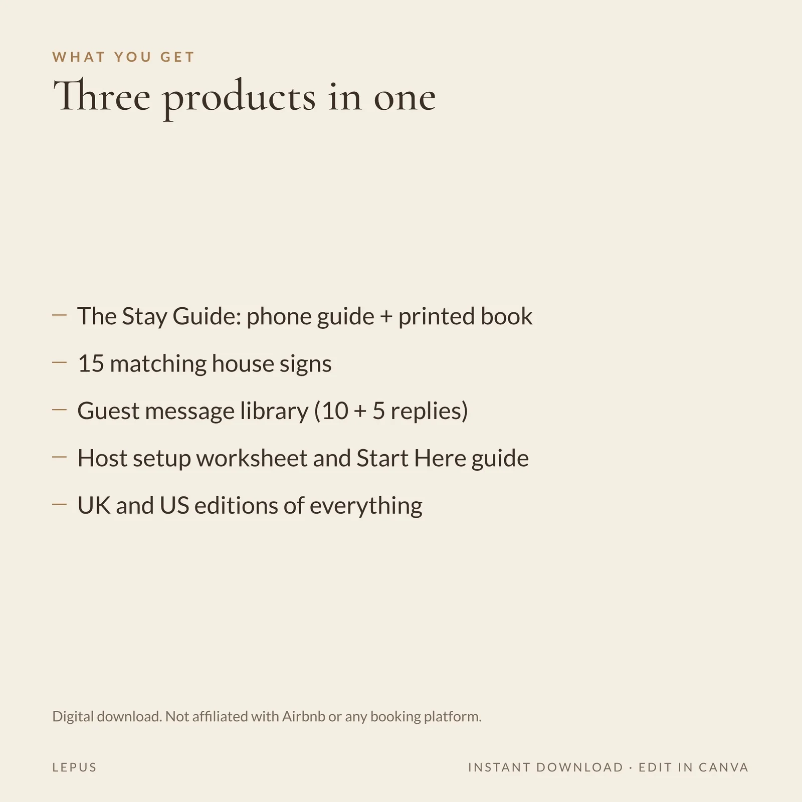 Guest Guide Kit, preview 8 of 8
