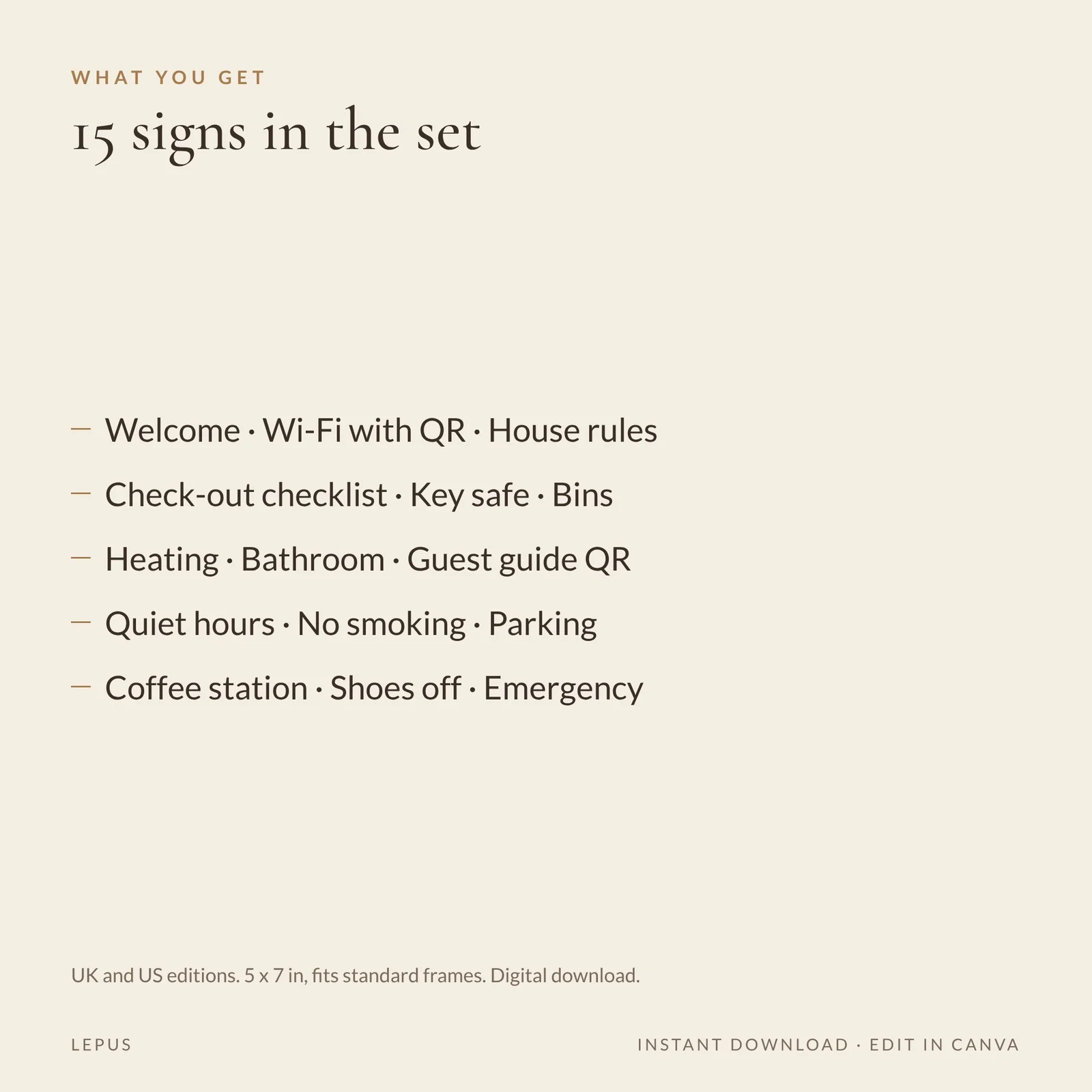 15 house signs, preview 4 of 5