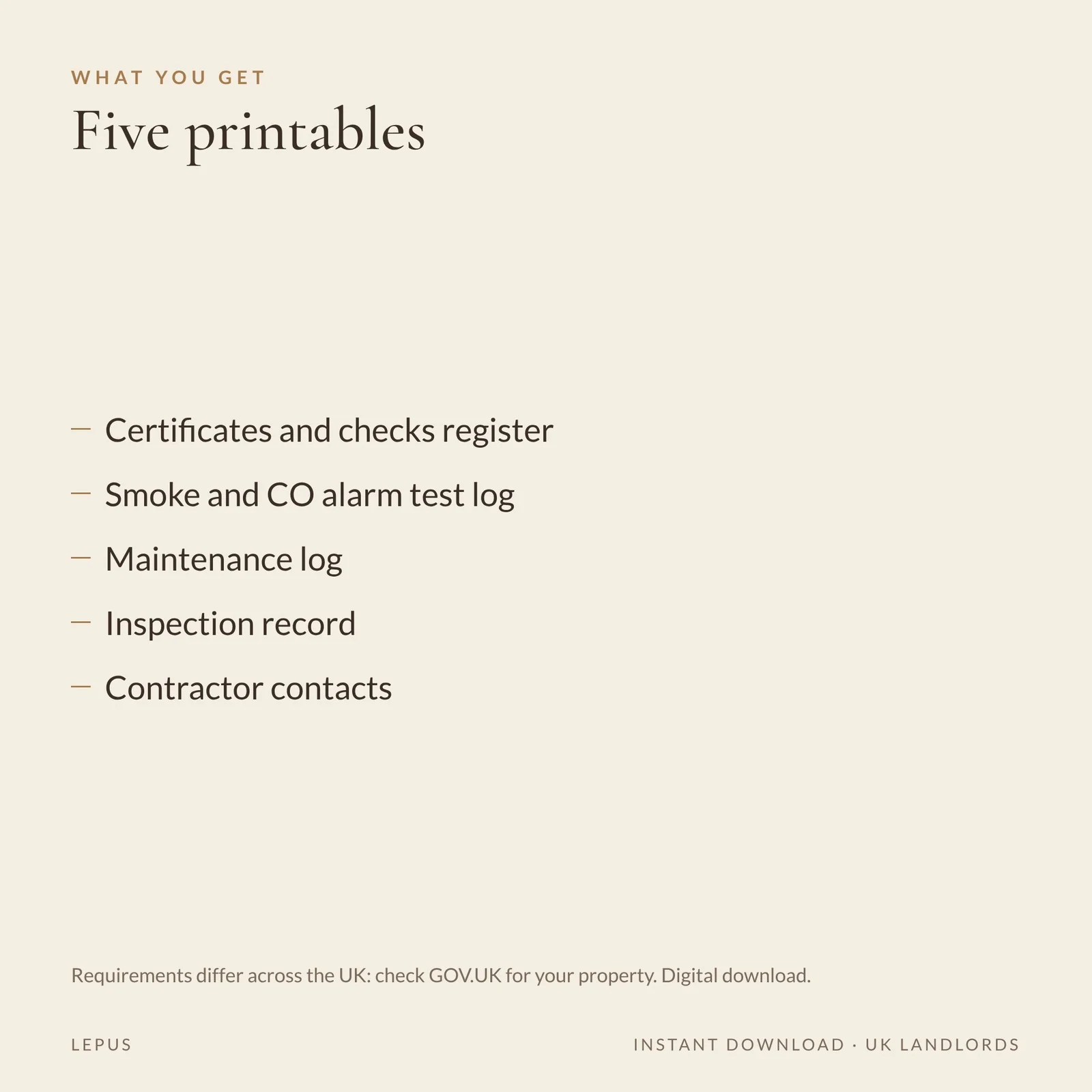 Compliance and Maintenance Logbook, preview 3 of 3