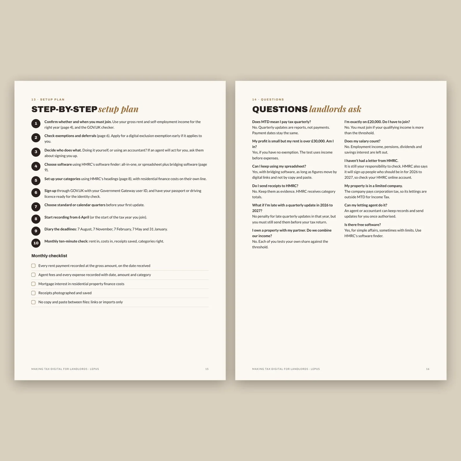 Making Tax Digital Landlord Guide, preview 3 of 4