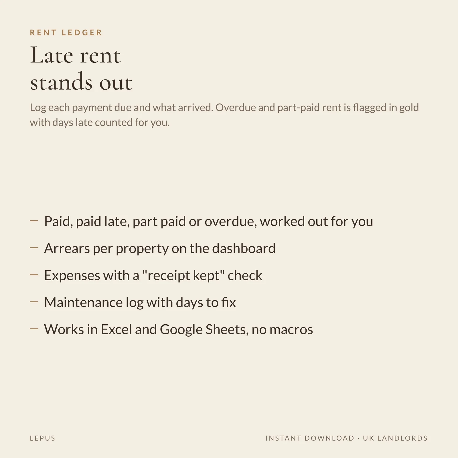 UK Landlord Tracker, preview 4 of 5